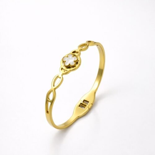 Petal Aura Gold Cuff